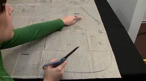 How To Cut Sewing Pattern Pieces