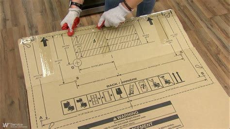 How To Cut Template For Microwave To Fit Recessed Cabinets