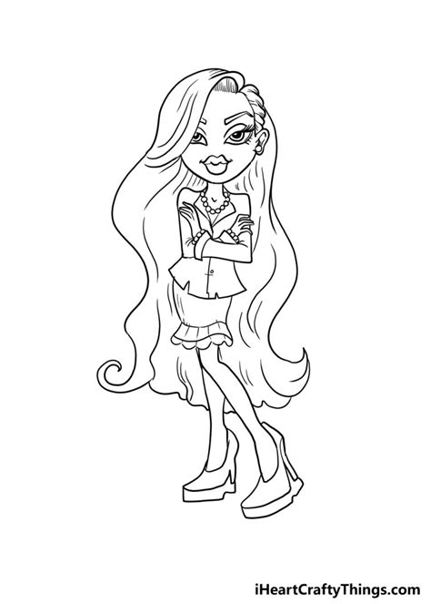 How To Draw A Bratz Doll