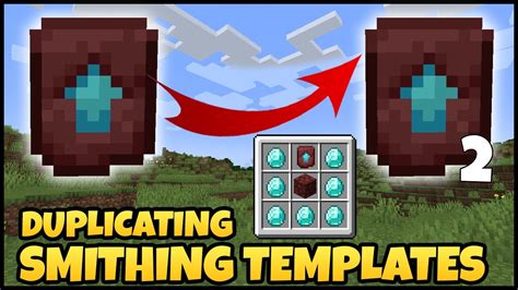 How To Dupe Netherite Upgrade Template