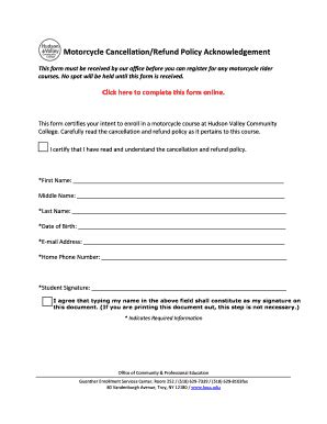 How To Fill Hvcc Registration Form Course Catalog