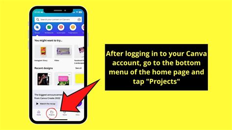 How To Find Starred Templates On Canva Mobile