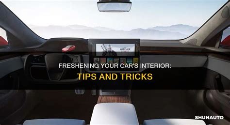 How To Freshen Car Interior