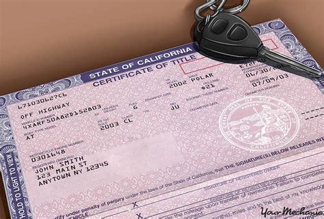 How To Get A Car Title