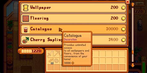 How To Get All Catalogue Stardew