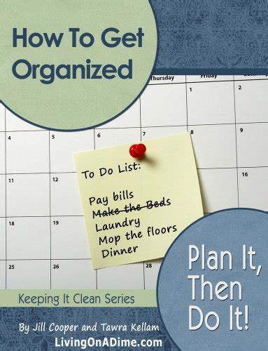 How To Get Organized Plan It Then Do It PDF