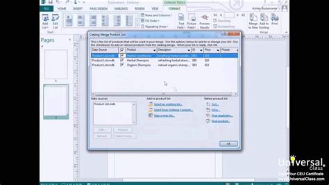 How To Make A Catalog In Publisher 2013