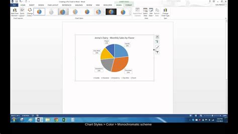 How To Make A Pie Chart In Word Mobile