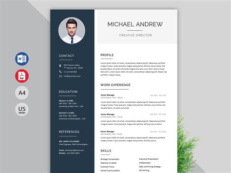 How To Make A Resume Template On Microsoft Word