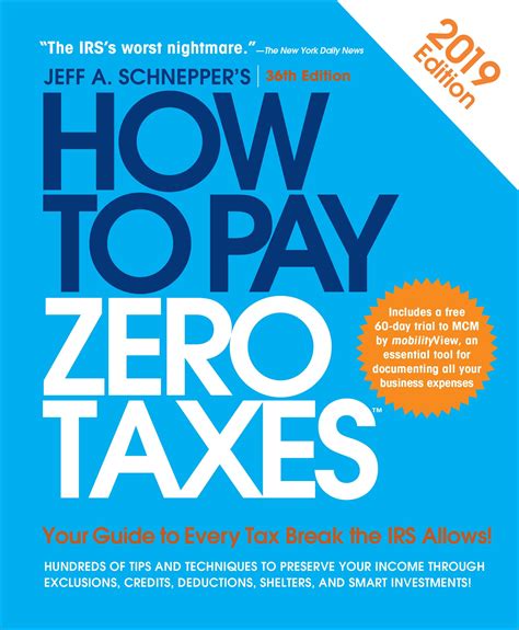 How To Pay Zero Taxes, 1996 13th Edition Reader