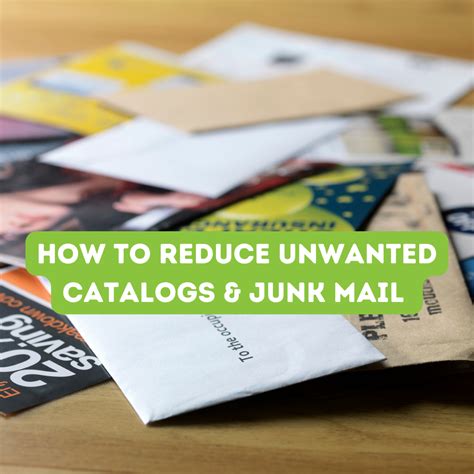 How To Reduce Catalogs In The Mail