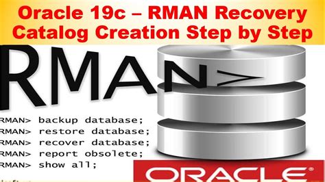 How To Register New Database In Rman Catalog