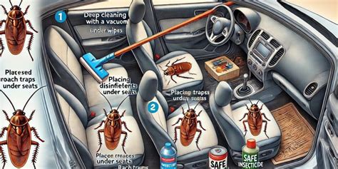 How To Remove Cockroaches From Car