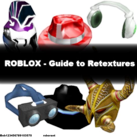 How To Retexture A Roblox Catalog Hats