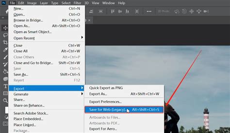 How To Save Picture In Photoshop As A Template