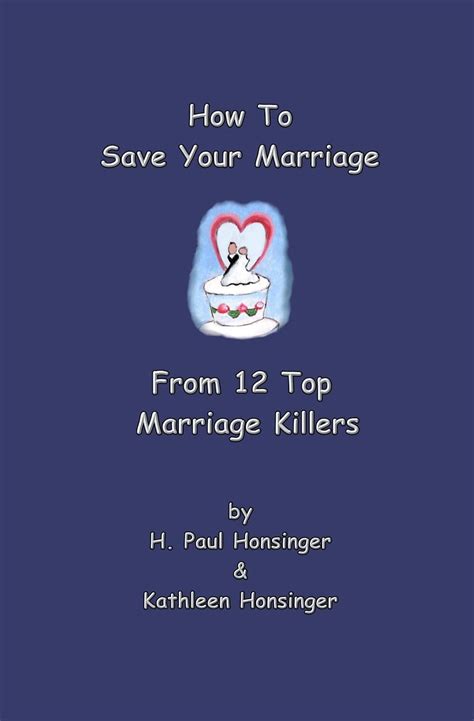 How To Save Your Marriage From 12 Top Marriage Killers PDF