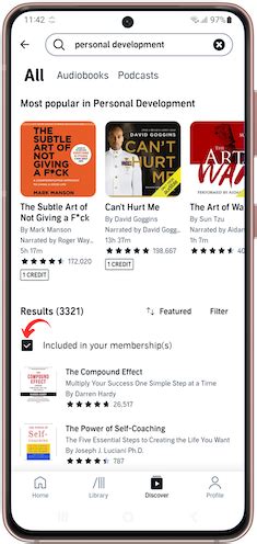 How To Search Audible Plus Catalog