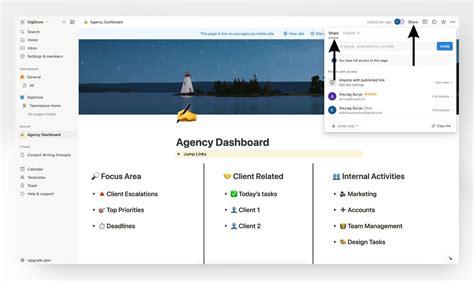 How To Share A Notion Template