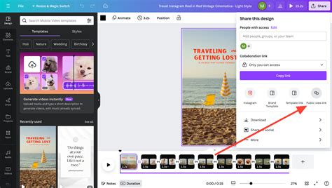 How To Share Canva Templates