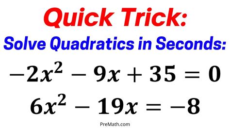 How To Simplify Quadratic Formula Answers PDF