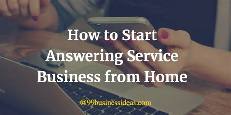 How To Start A Answering Service Business From Home PDF