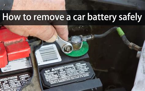 How To Take Off Car Battery