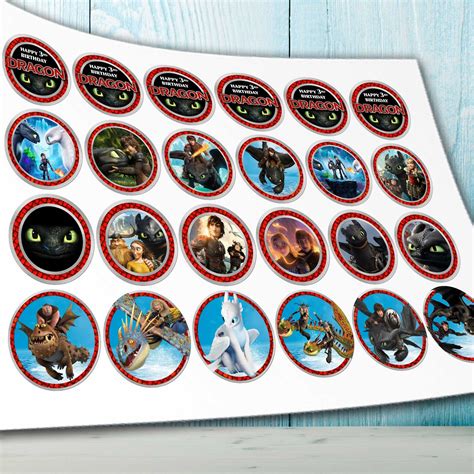 How To Train Your Dragon Edible Image Catalog