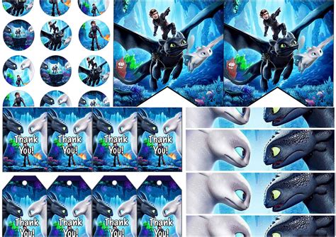 How To Train Your Dragon Party Printables