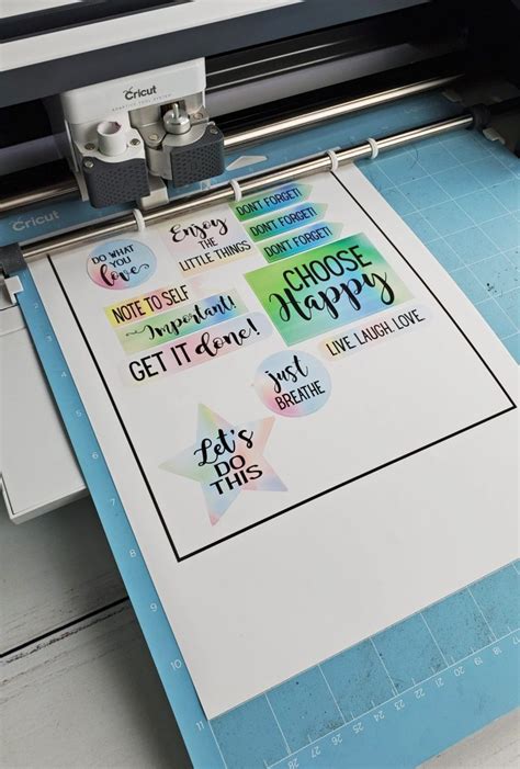 How To Use Cricut Printable Sticker Paper