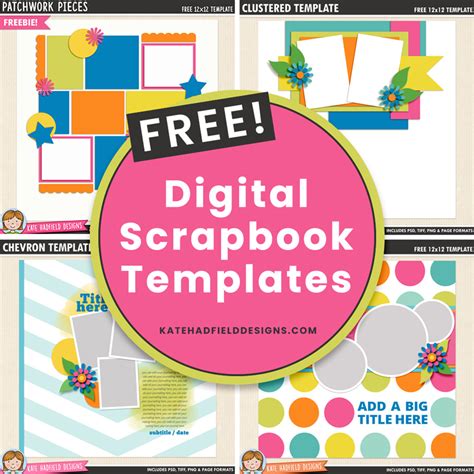 How To Use Digital Scrapbook Templates