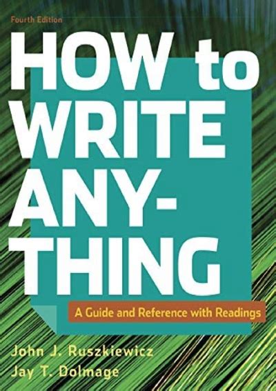 How To Write Anything 2nd Edition Pdf Doc