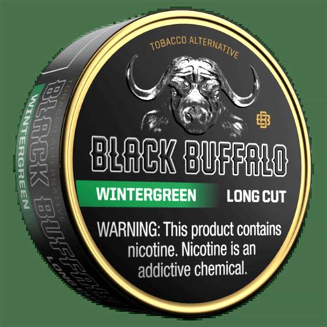 How much nicotine is in a Black Buffalo Wintergreen Pouch?