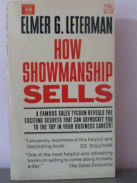 How showmanship sells Ebook Kindle Editon