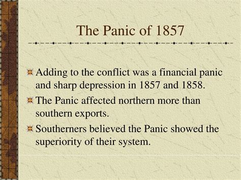 How the Panic of 1857 Ignited Sectional Tensions