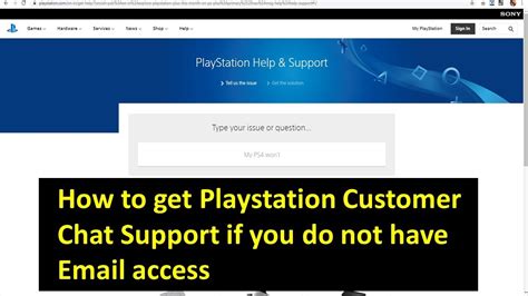 How to Access PlayStation Online Support Chat