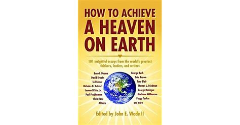 How to Achieve a Heaven on Earth PDF