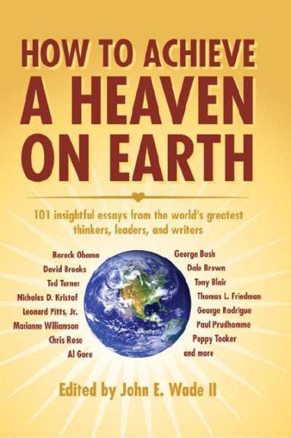 How to Achieve a Heaven on Earth PDF