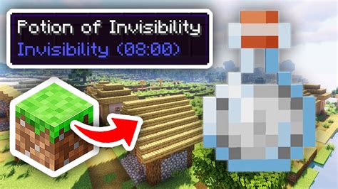 How to Activate Invisibility in Minecraft