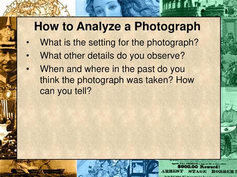How to Analyze a Historical Photograph