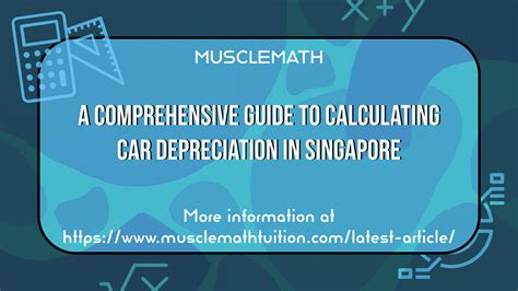 How to Calculate Car Depreciation Singapore: A Detailed Guide