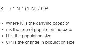 How to Calculate Carrying Capacity