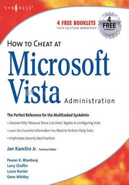 How to Cheat at Microsoft Vista Administration Epub