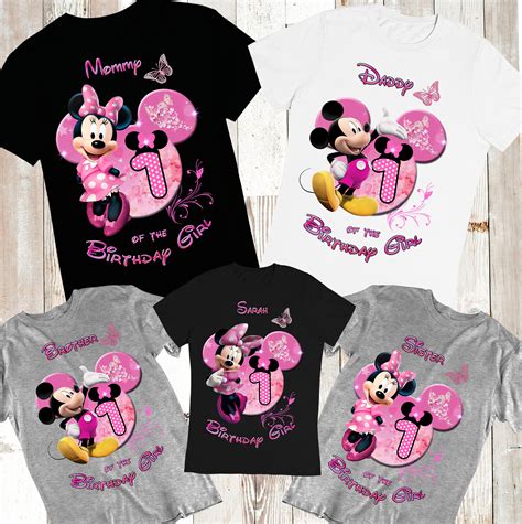 How to Choose the Perfect Minnie Mouse Birthday Shirt