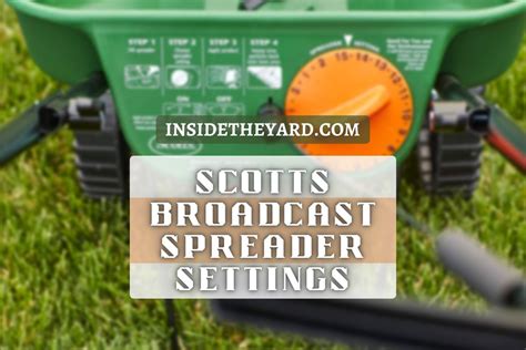 How to Choose the Right Scott Fertilizer Spreader Settings