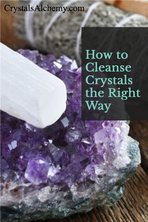 How to Cleanse Your Crystals for Optimal Energy Flow