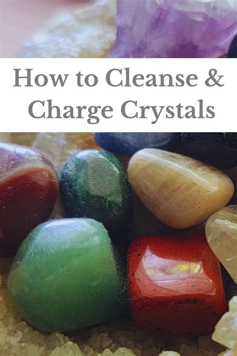 How to Cleanse and Charge Crystals: A Comprehensive Guide