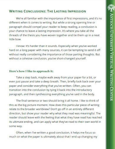 How to Conclude a College Essay That Will Leave a Lasting Impression