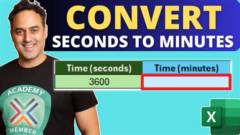 How to Convert 3,600 Seconds to Minutes