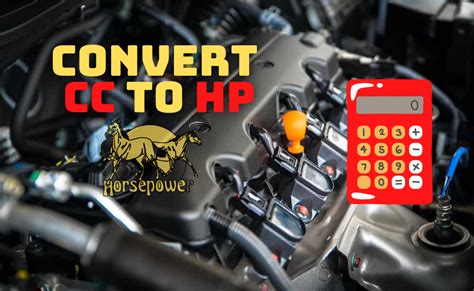 How to Convert HP to CC