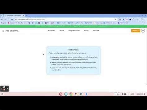 How to Create a Test in Conjuguemos as a Student